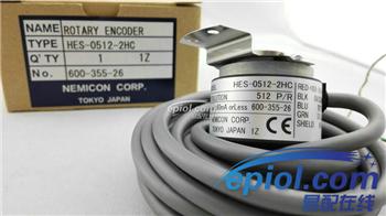 内密控NEMICON增量编码器HES-0512-2HC 600-355-26 (三菱X65AC-08)